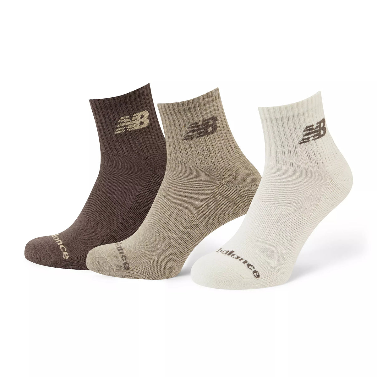 New Balance Everyday Ankle Socks 3-Pack Adults